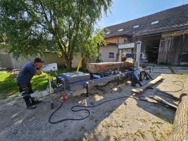 Stam- bandsåg TP-600 mobilní , | Sågningsteknik | Träbearbetningsmaskiner | Drekos Made s.r.o