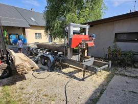 Stam- bandsåg TP-600 mobilní , | Sågningsteknik | Träbearbetningsmaskiner | Drekos Made s.r.o