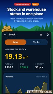 Programvara för lagring TIMBERPOLIS / DREVARI | För tillverkning | Software | DREVARI.SK, s.r.o