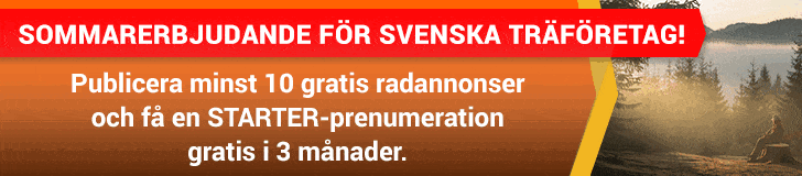 Sommarerbjudande för svenska träföretag!