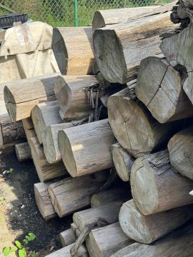 Teak Sågrundvirke |  Tropiska växter | Runt virke | SOFT IT SP .ZO.O SPÓŁKA Z OGRANICZONĄ ODPO