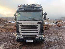 Skogsvagn Scania R450 |  Transport- och manipuleringsteknik | Träbearbetningsmaskiner | Tartak Drewbud