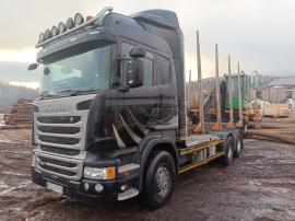 Skogsvagn Scania R450 |  Transport- och manipuleringsteknik | Träbearbetningsmaskiner | Tartak Drewbud