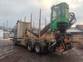 Skogsvagn Scania R450 |  Transport- och manipuleringsteknik | Träbearbetningsmaskiner | Tartak Drewbud