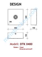 Arbetsplatta Akril konyhai mosogató (Corian, Samsung Staron, LG-Himacs) |  Möbler, komponenter | ET Surface Products Kft.